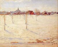 Peder Severin Kroyer - Hornbaek en invierno